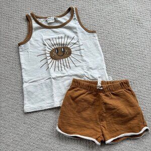 Mainio Rust Sunshine neutral summer outfit